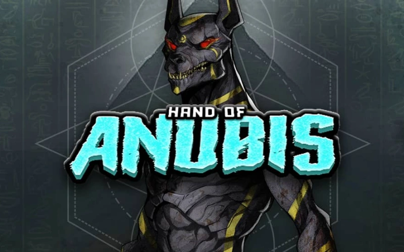 Anubis maʼbudi sirlarini kashf qilish uchun Pinco Hand of Anubis slotini tanlang.