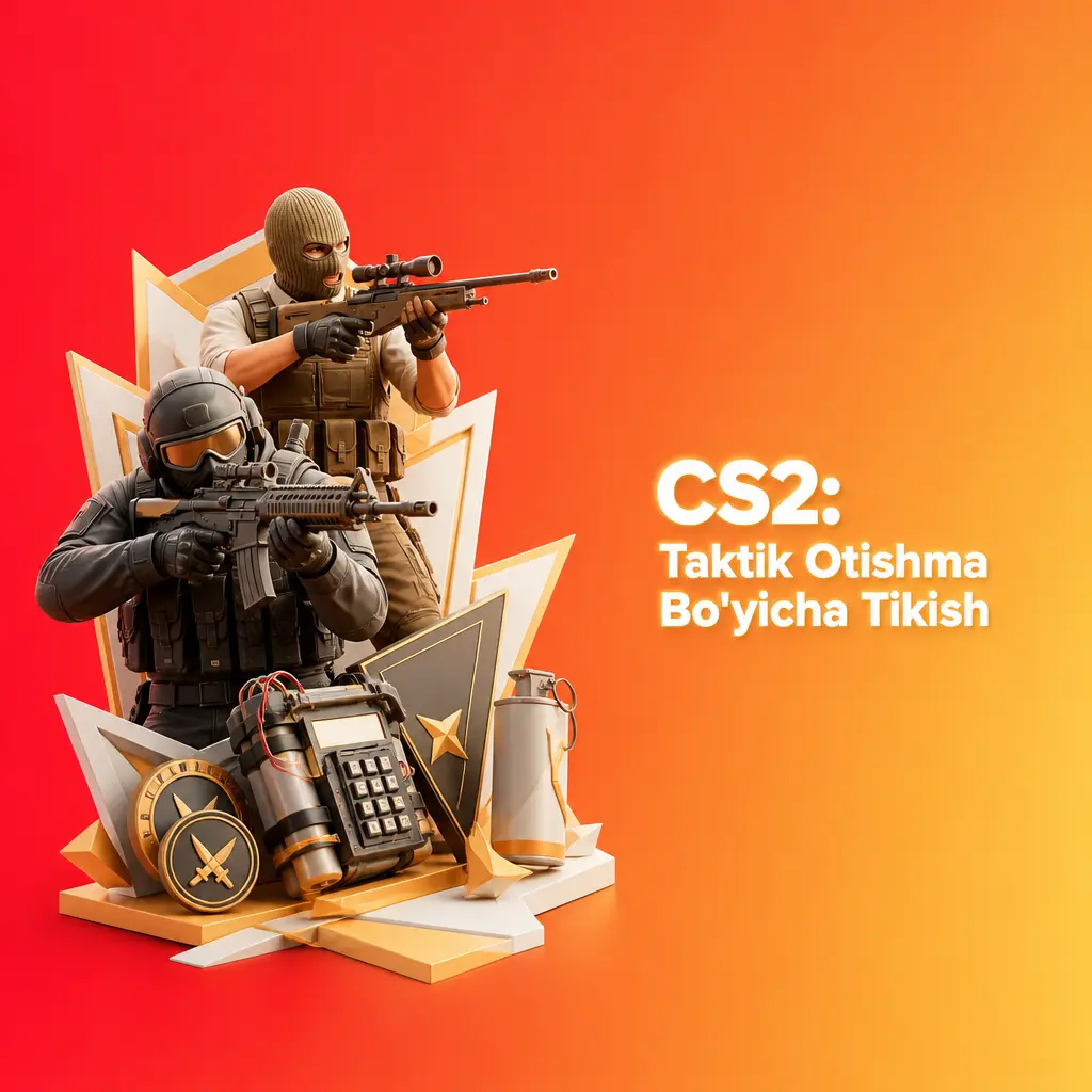 CS2 taktik otishma o'yinida match g'olibi, xarita natijasi va raundlar soniga tikish, jonli koeffitsientlar bilan