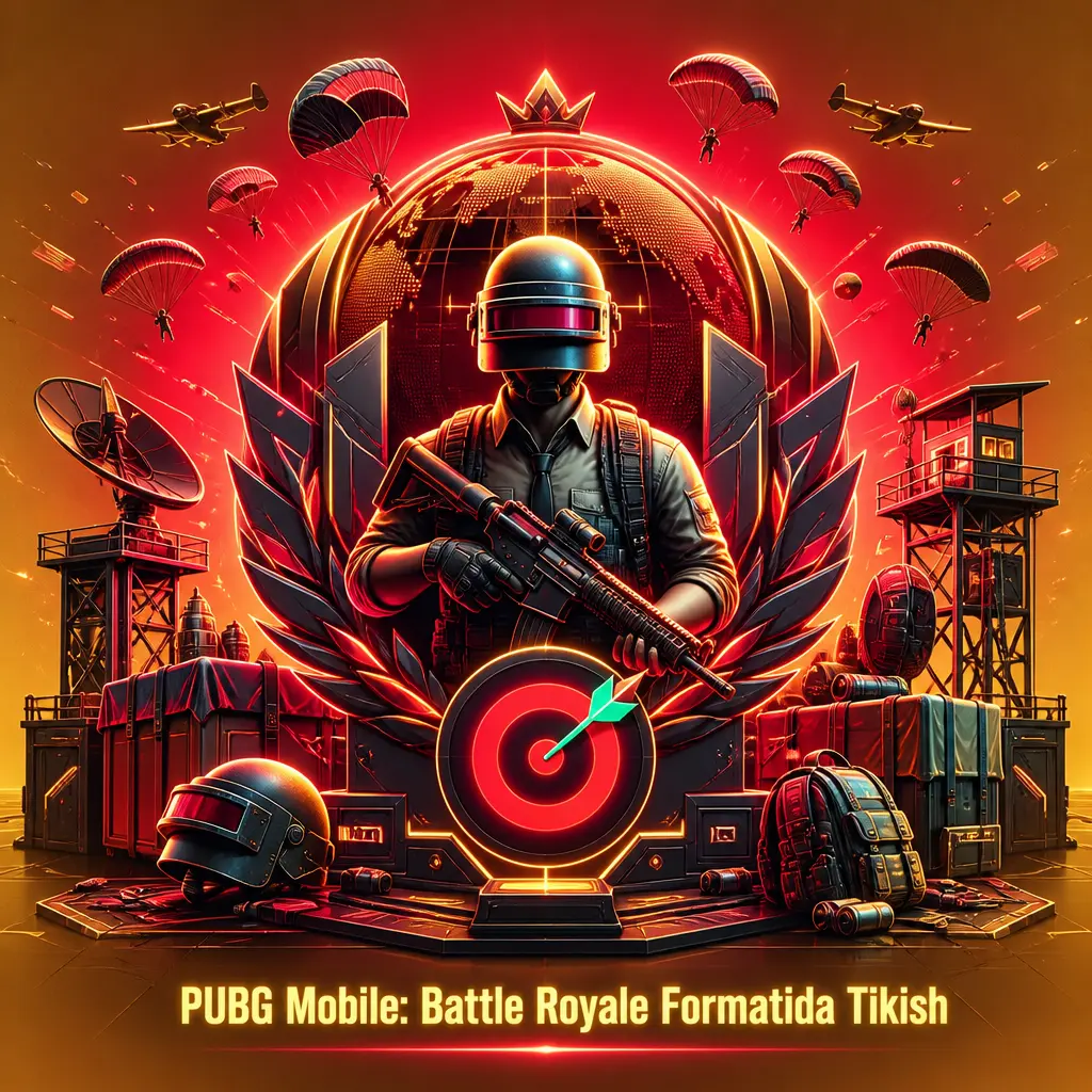 PUBG Mobile battle royale turnirlarida jamoa, o'ldirishlar soni va g'olib bo'yicha tikish imkoniyatlari tasviri