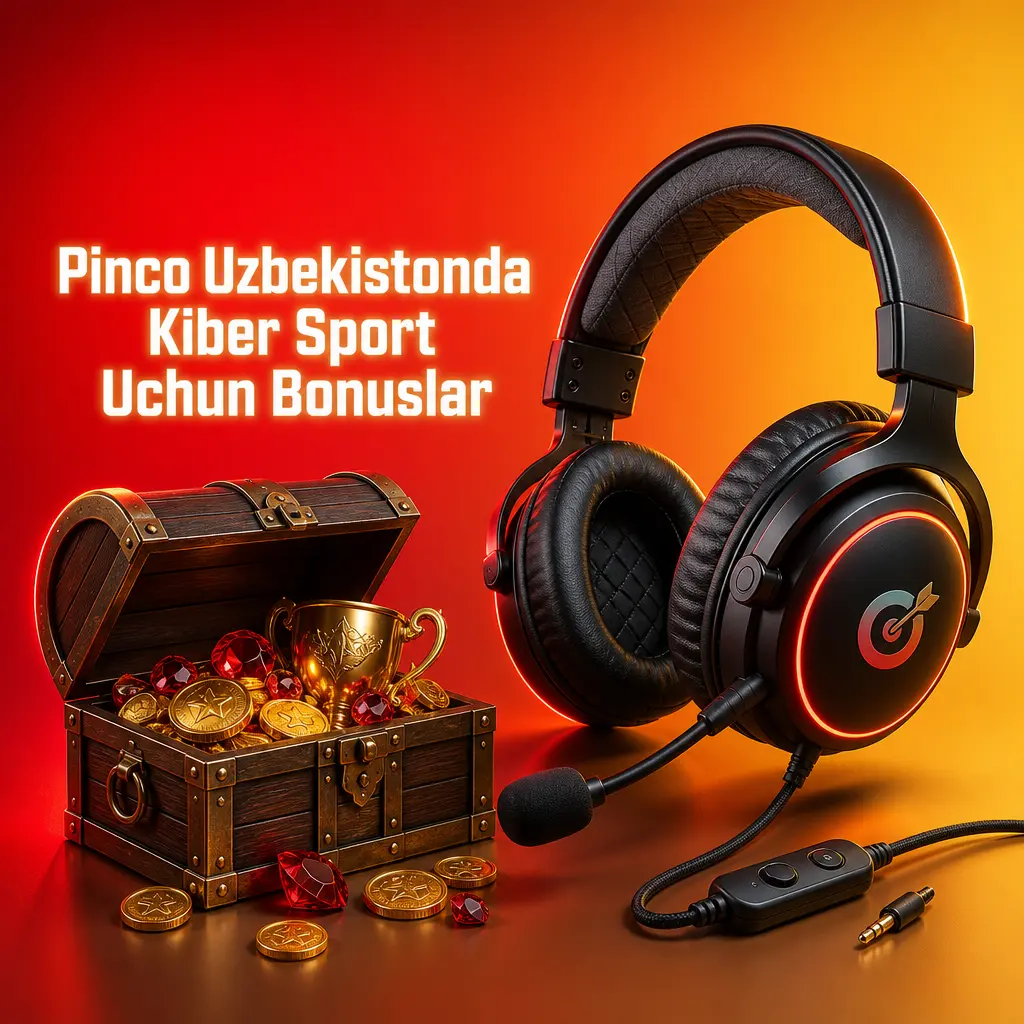 Pinco Uzbekistonda kiber sport uchun bonuslar: kazino, sport va poker bo'limlarida yangi foydalanuvchilarga maxsus takliflar