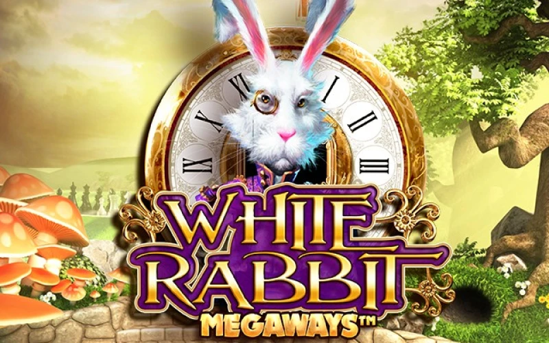 Sehrli quyon sarguzashtlari haqidagi White Rabbit Megaways slotini Pinco saytida oʻynang.