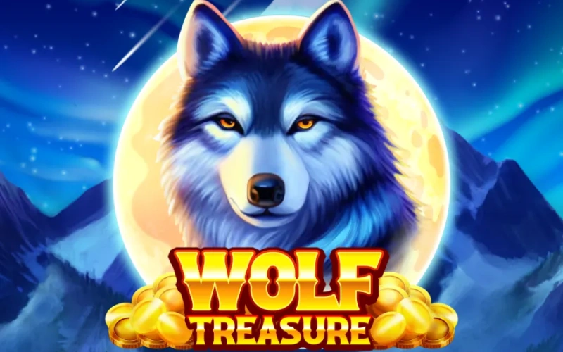 Yirtqich boʻri mavzusidagi Wolf Treasure jekpot slotini Pinco platformasida oʻynang.